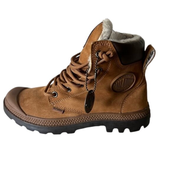 Palladium pampa amber gold boots size 6.5 - Picture 3 of 4